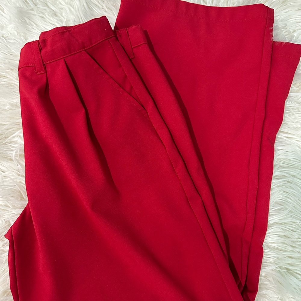Target Red Casual Slim-Fit Pants